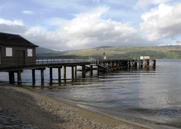 The Loch Lomond Arms Hotel لاس المظهر الخارجي الصورة